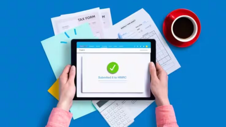 Submission screen on HMRC for Bayliss accounting